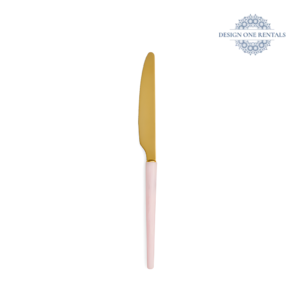 Allegria Gold Blush Dinner Knife