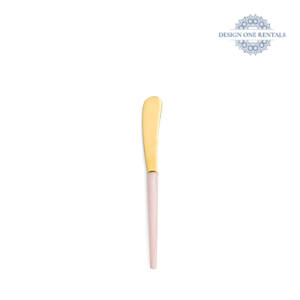 Allegria Gold Blush Butter Knife