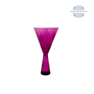 Bella Dark Purple Coupe Glassware