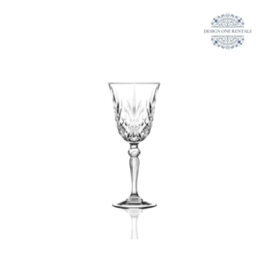 Crystal Cut Red Wine/Water Goblet