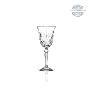 Crystal Cut Wine Goblet