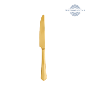 Ethan Brushed Gold Dinner Knife