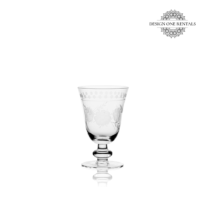 Flora Etched Goblet