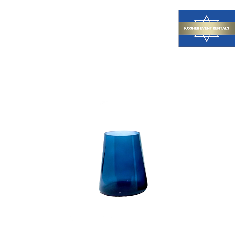 Power Stemless Blue Black White Wine Tumbler