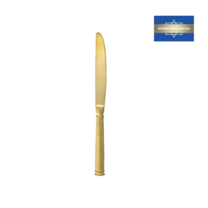Vivi Brushed Gold Dinner Knife