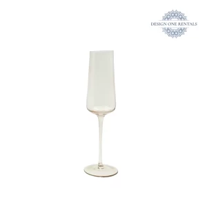 Hudson Stem Beige Champagne Flute