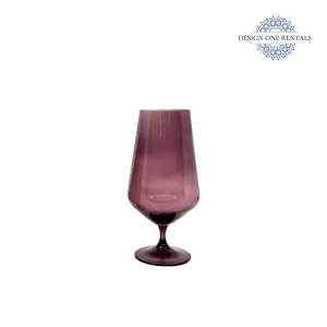Sandra Dark Purple Goblet