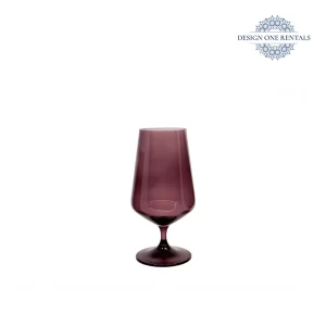 Sandra Dark Purple Goblet