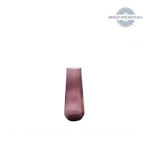 Sandra Dark Purple Stemless Flute