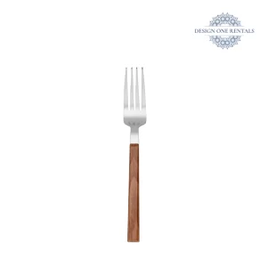 Teak Light Wood Fork