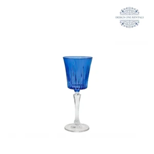 Timeless Dark Blue Red Wine Goblet