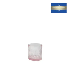 Timeless Light Pink Rock Glass