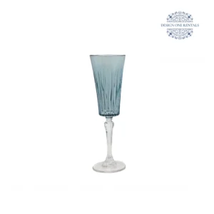 Timeless Teal Champagne Flute