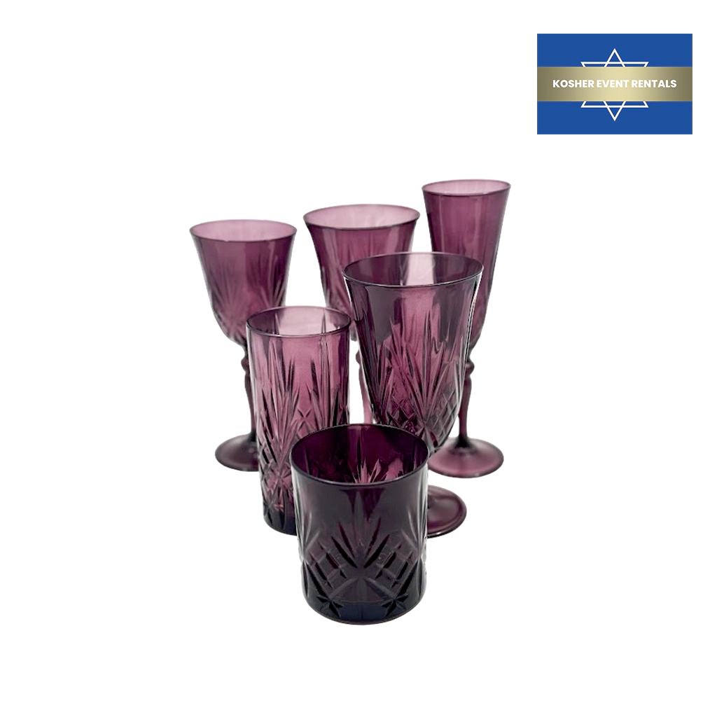 Crystal Cut Dark Purple Collection 1