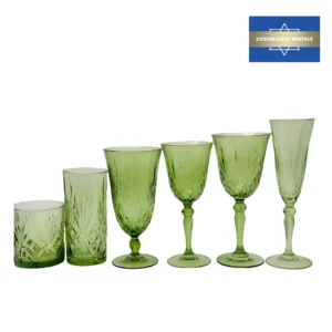 Crystal Cut Faint Green Collection