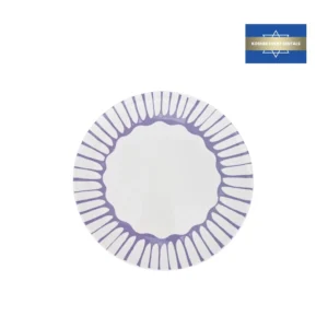 Palmera Purple Dinner Plate