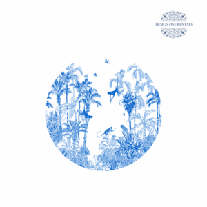 Palm Beach Blue Charger Plate