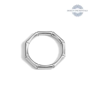 Silver Bamboo Napkin Ring