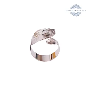 Silver Leaf Napkin Ring