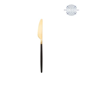 Two-Tone-Black-and-Champagne-Dinner-Knife