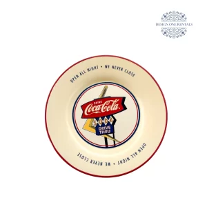 Coca Cola 10inch dinner plate