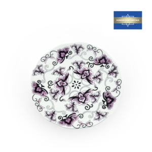 Olivia Purple Dinner Plate