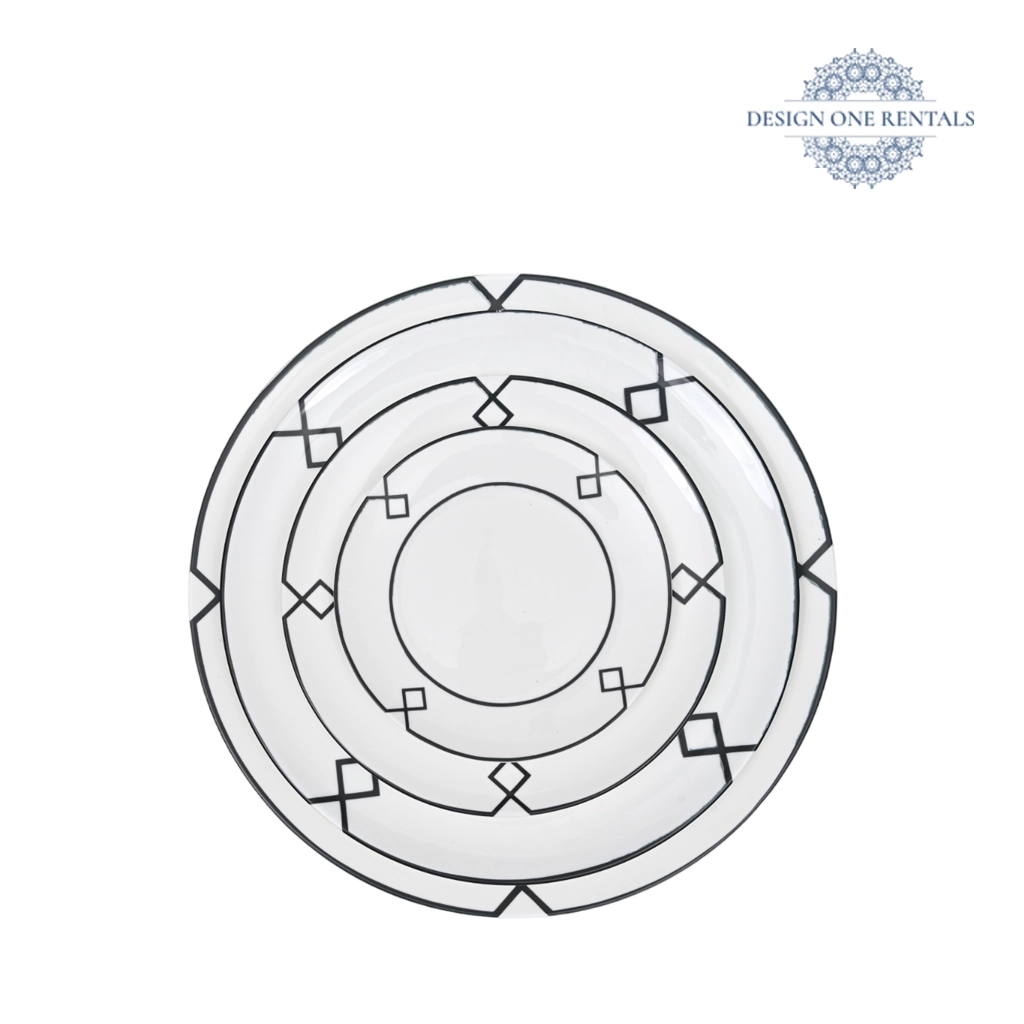 Zenith Nero Collection Dinner Plate