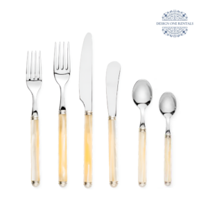 Allegria Champagne Pearl Collection Flatware
