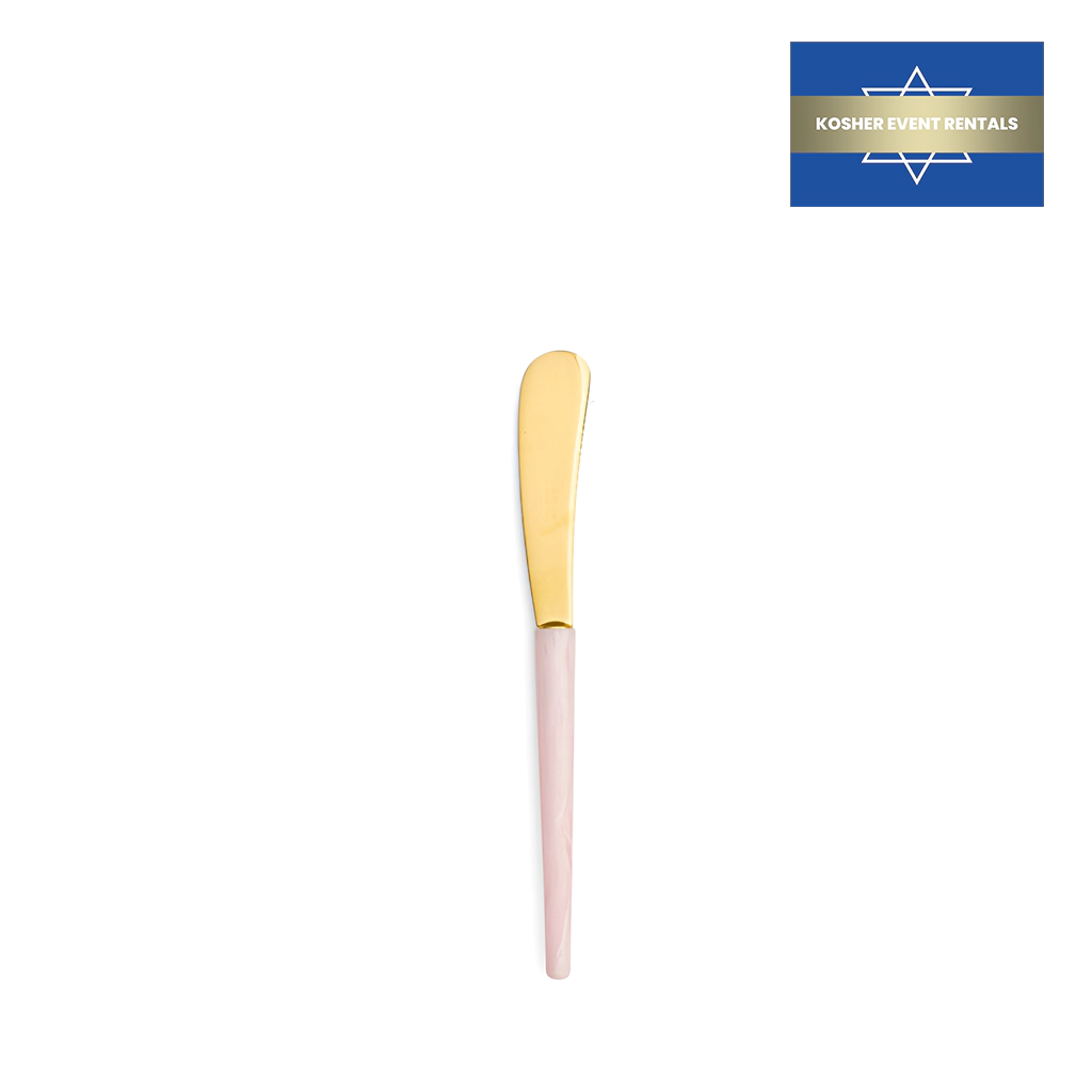 Allegria Gold Blush Butter Knife