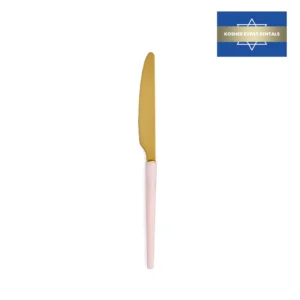 Allegria Gold Blush Dinner Knife