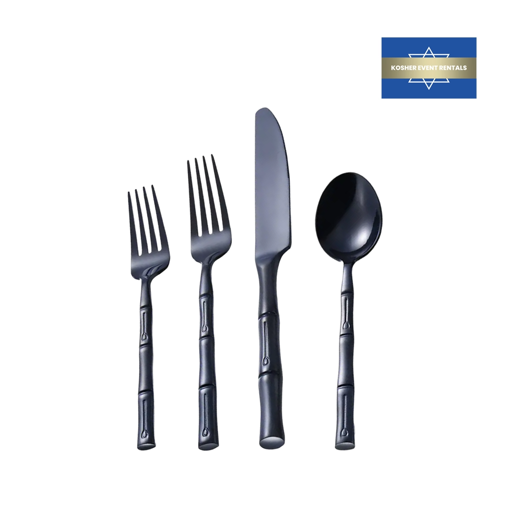 Aurora Black Collection Flatware
