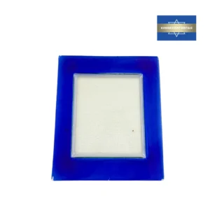 Blue Border Charger Plate
