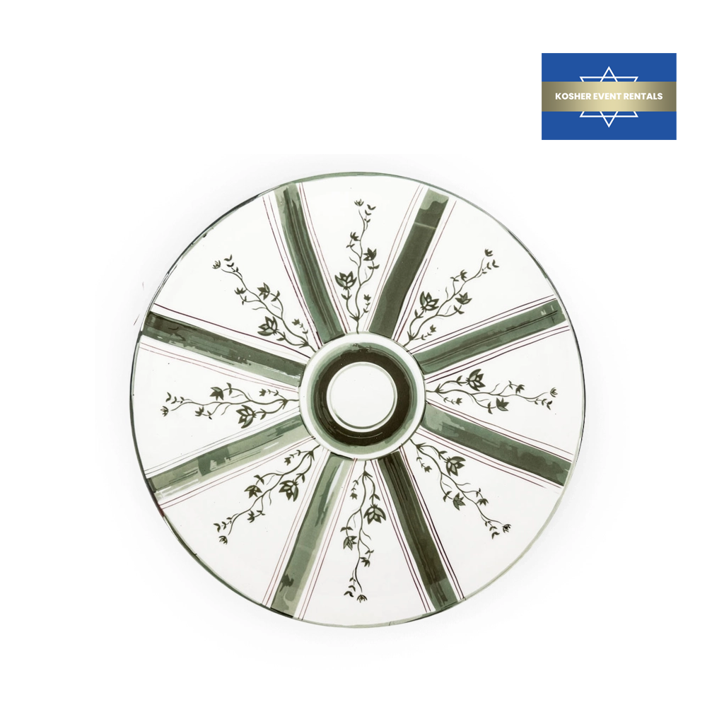 Chantilly Verde Charger Plate