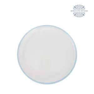 Edge Light Blue Dinner Plate