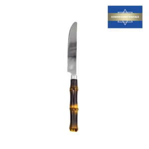 Esther Dark Wood Dinner Knife