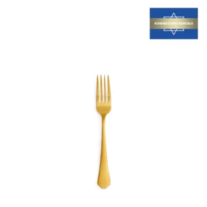 Ethan Brushed Gold Small Fork