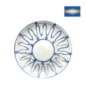 Frenchie Blue Charger Plate