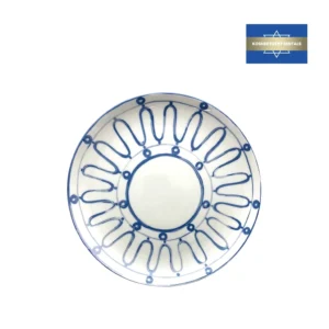 Frenchie Blue Dinner Plate