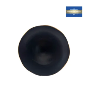 Gold Rim Charcoal Charger Plate