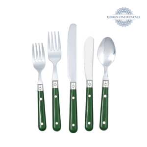 Jardin Hunter Green Collection Flatware