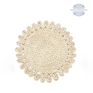 Laguna Rattan Charger plate