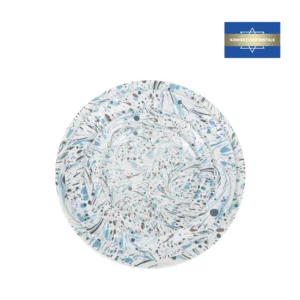 MJ Azure Splash Collection collection dinner plate