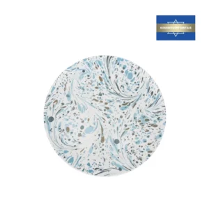 MJ Azure Splash Dinner Plate