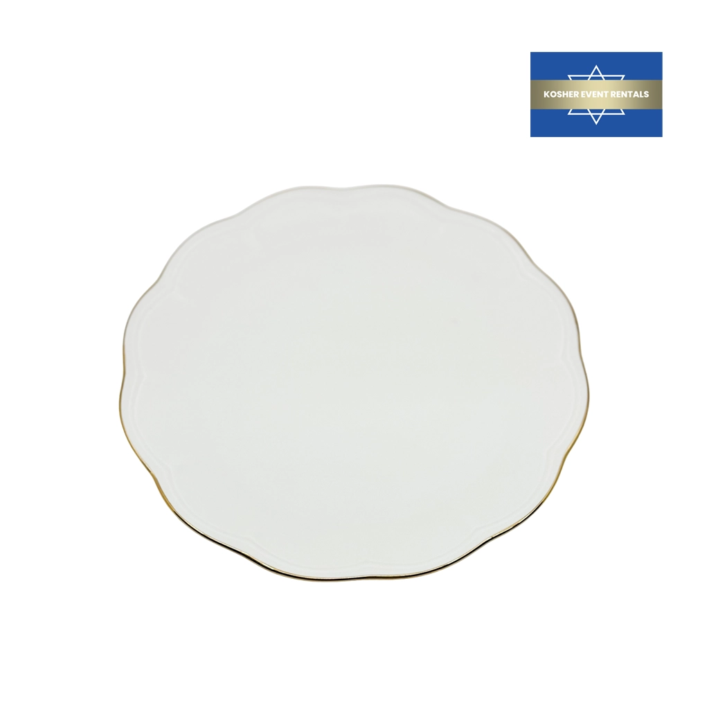 Monte Carlo Gold Rim Charger Plate