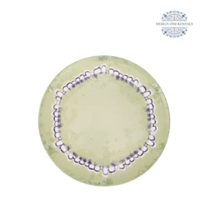 The Panna Verde Charger Plate