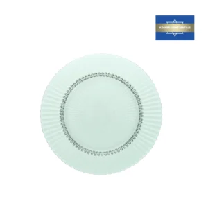 Ribbed Verde Charger Plate