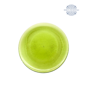 ribbed verde 10inch dinner plate
