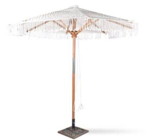 10’ Off-White Tulum Umbrella