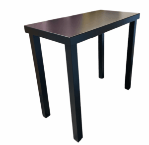 4x2 Black Communal Table