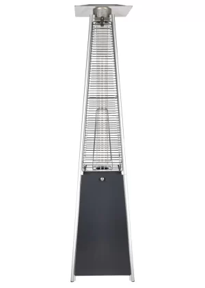 Black Propane Pyramid Patio Heater